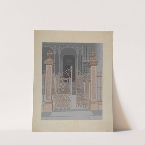 Cast Iron Gate by Joseph L. Boyd