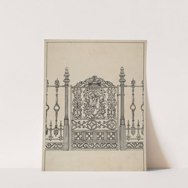 Cast Iron Gate by Lucien Verbeke