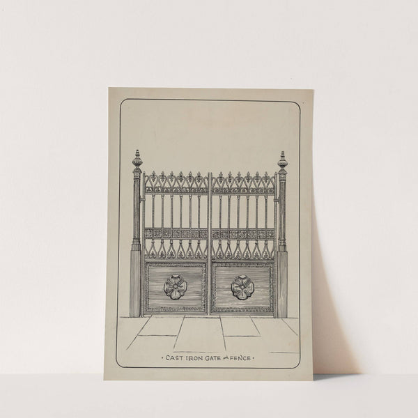 Cast Iron Gate by Lucien Verbeke