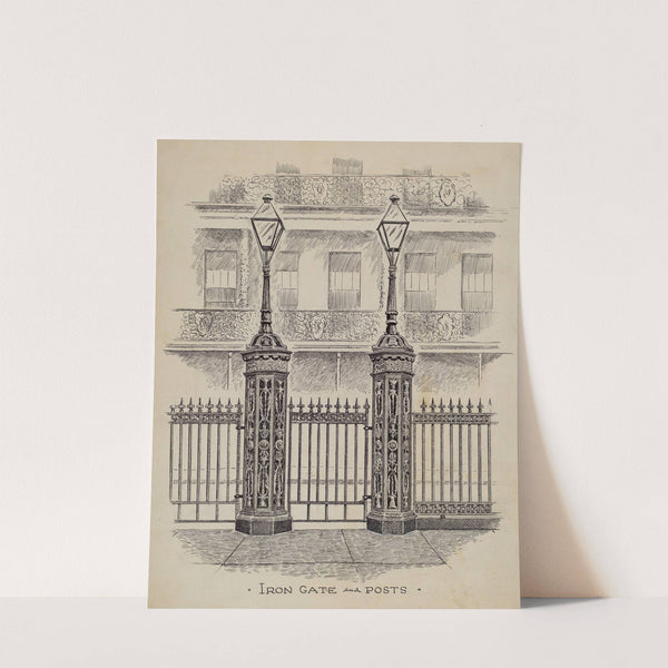 Cast Iron Gate and Fence by Al Curry