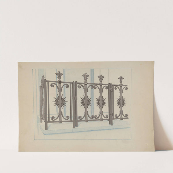 Cast Iron Gate and Fence by Joseph L. Boyd