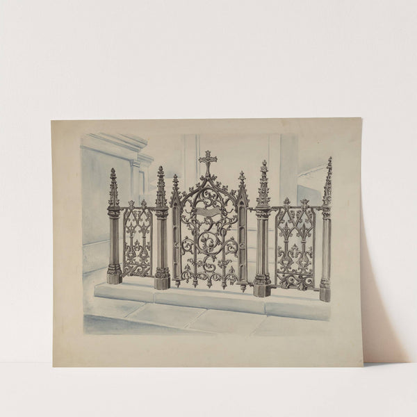 Cast Iron Gate and Fence by Al Curry