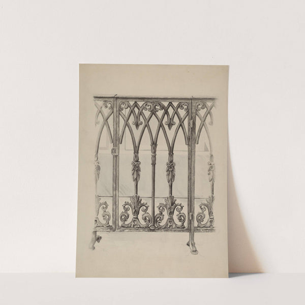 Cast Iron Gate Railing by Ray Price