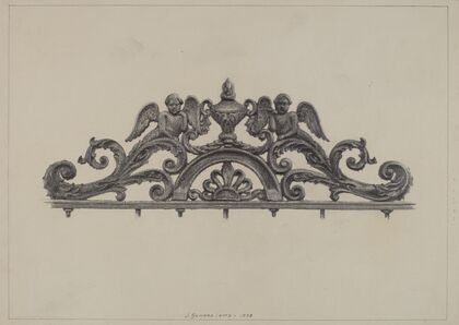 Cast Iron Gate Top