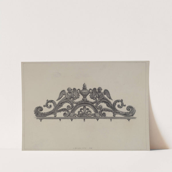 Cast Iron Gate Top by J. Howard Iams