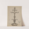 Cast Iron Hat Rack by Lucien Verbeke