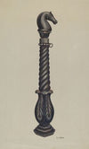 Cast Iron Hitching Post