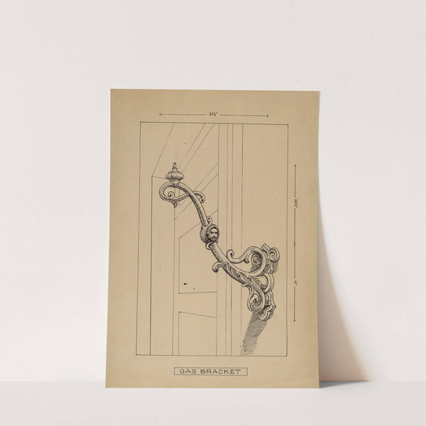 Cast Iron Lighting Brackets by Lucien Verbeke