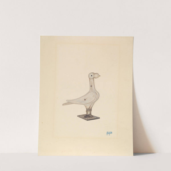 Cast Iron Pigeon by Rex F. Bush