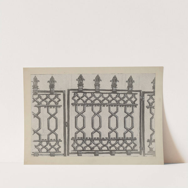 Cast Iron Rail and Gate by Arelia Arbo