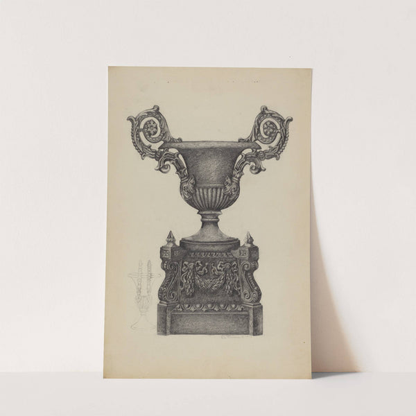 Cast Iron Urn by Austin L. Davison