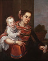 Casta Painting (From Spaniard and Morisca, Albino)