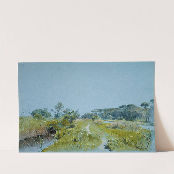 Castel Fusano—Near Rome by William Stanley Haseltine