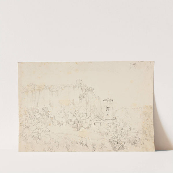 Castel Saint-Elie by Jacques-Raymond Brascassat