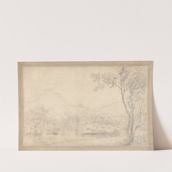 Castell Dinas Brân, Wales by Richard Wilson