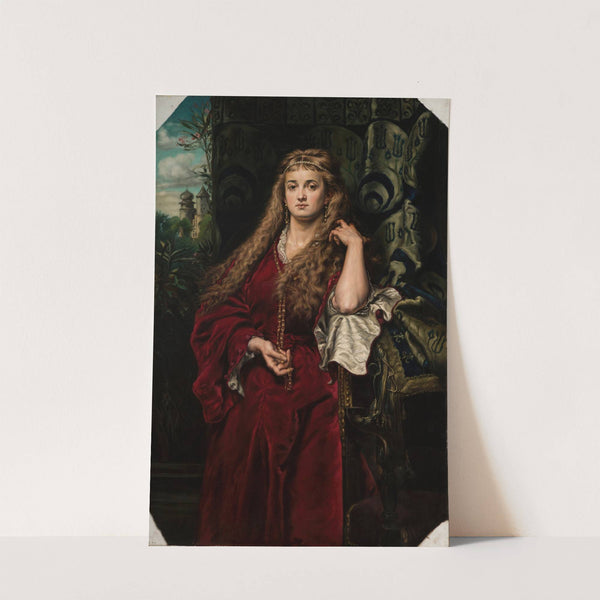 Castellan's Daughter by Jan Matejko