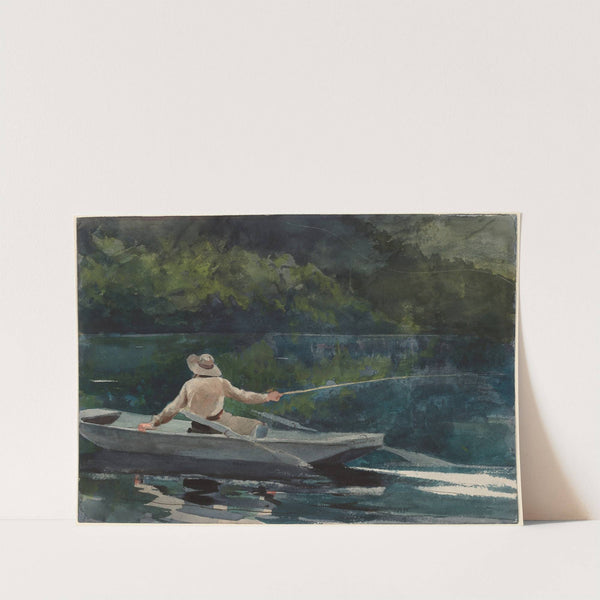 Casting, Number Two (1894) by Winslow Homer