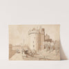Castle at Alencon (ca. 1820) by John Sell Cotman