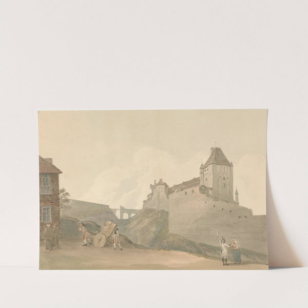 Castle at Dieppe, Normandy by Samuel Davis