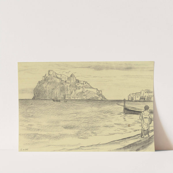 Castle d'Ischia by Ludwig von Hofmann