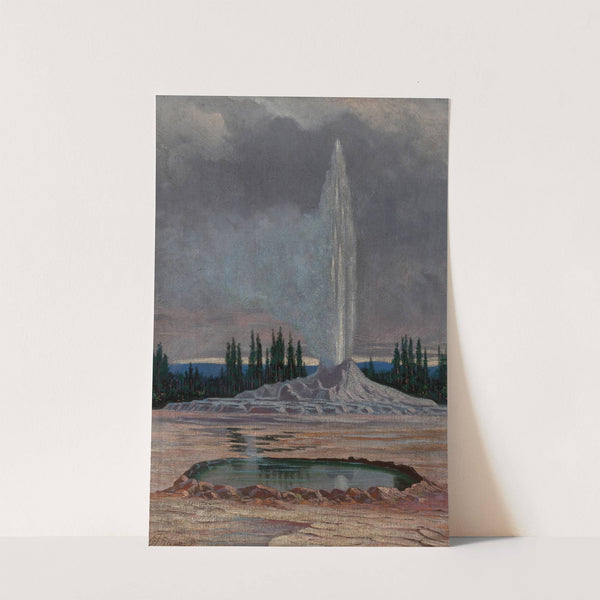 Castle Geyser, Yellowstone National Park by Grafton Tyler Brown