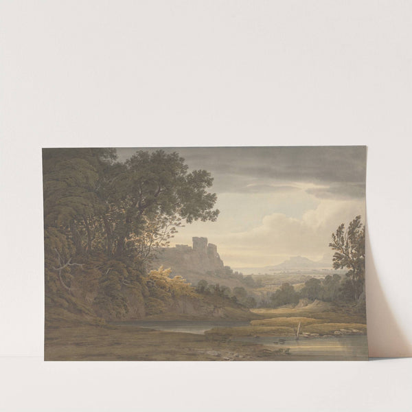 Castle in a Landscape by Hugh William Williams
