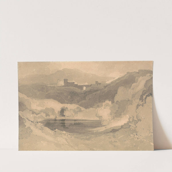 Castle in a Landscape by John Sell Cotman