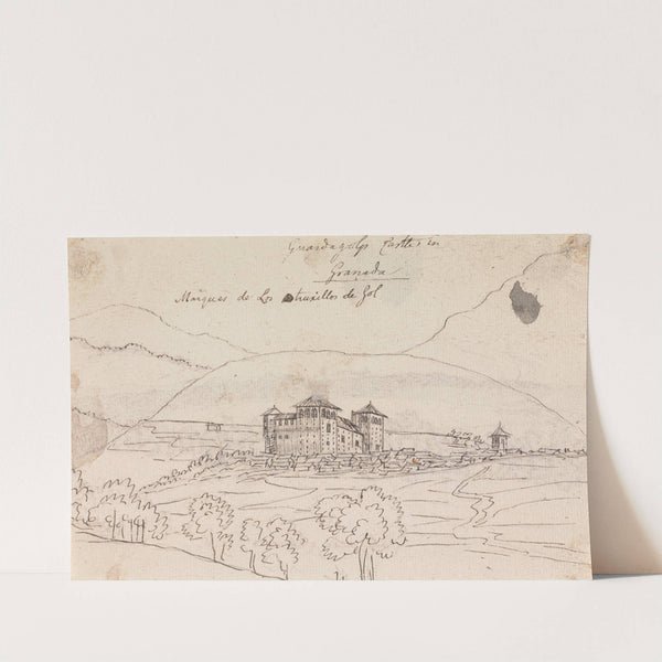 Castle in Granada, Spain by Henry Swinburne