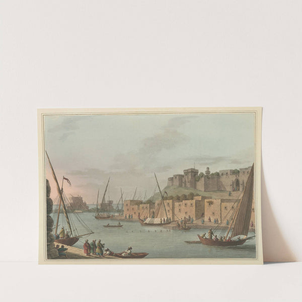 Castle in the Island of Tortosa by Luigi Mayer
