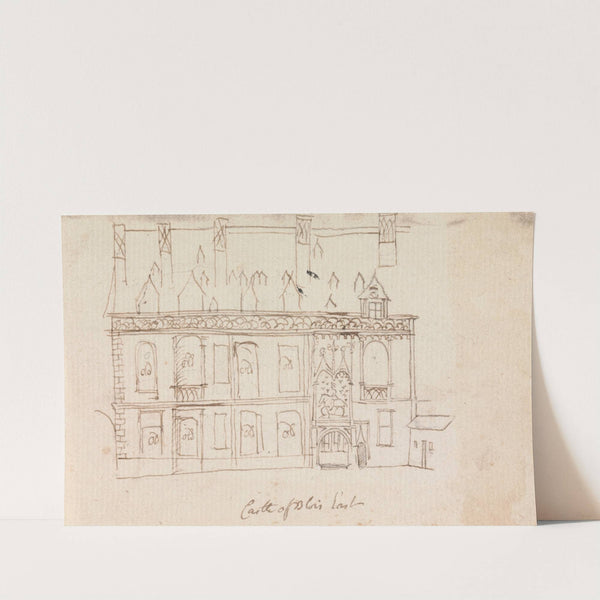 Castle of Blois, France by Henry Swinburne