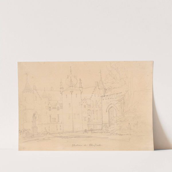 Castle of Cleydael at Aartselaar by Nicaise De Keyser