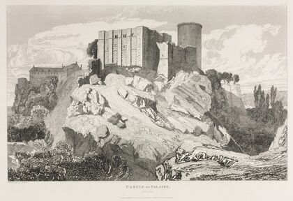 Castle of Falaise (North View) (1821)