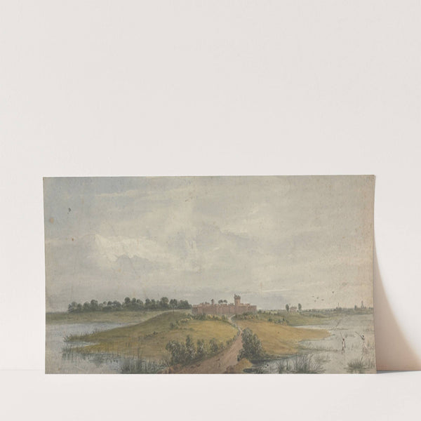 Castle of Ostia and Porte Trojan (1818) by Isaac Weld