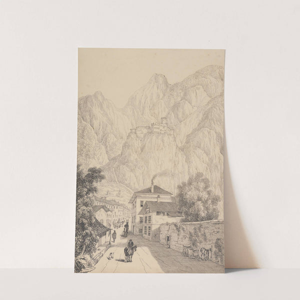 Castle of Salurn near the Town by Sir Charles D'Oyly