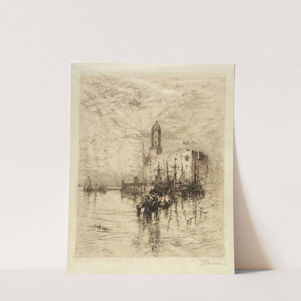 Castle of San Juan de Vlua, Vera Cruz (1884) by Thomas Moran