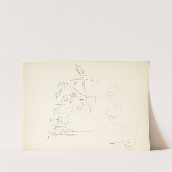 Castle of St. Andre, Nice by William Brockedon