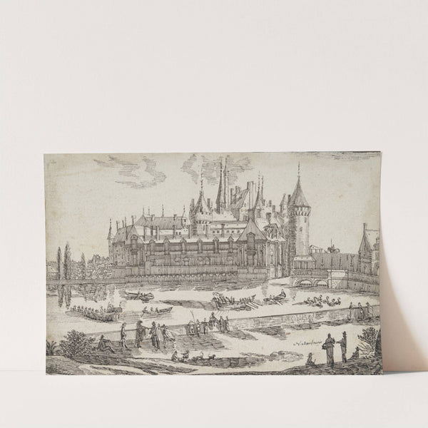 Castle on a River by Jean Chaufourier