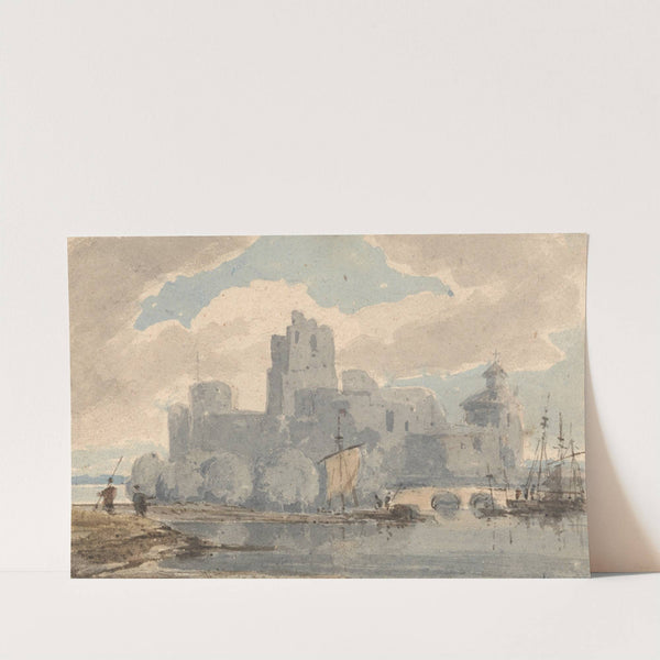 Castle on the Sea Coast by John Henderson