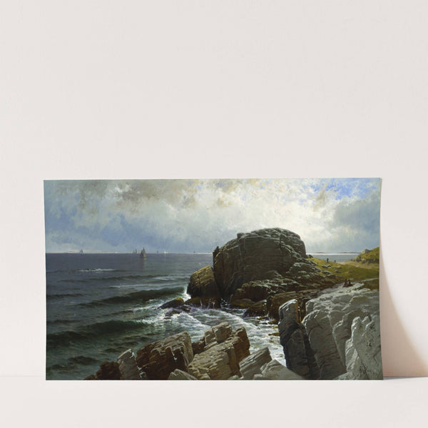 Castle Rock, Marblehead (1878) by Alfred Thompson Bricher