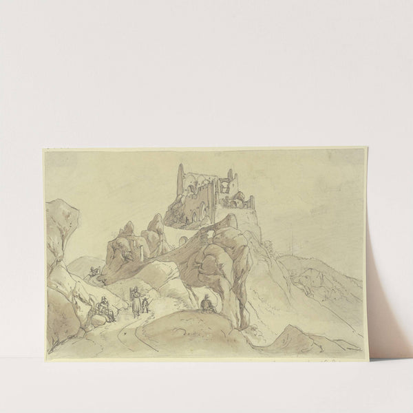 Castle ruin by Johann Adam Klein