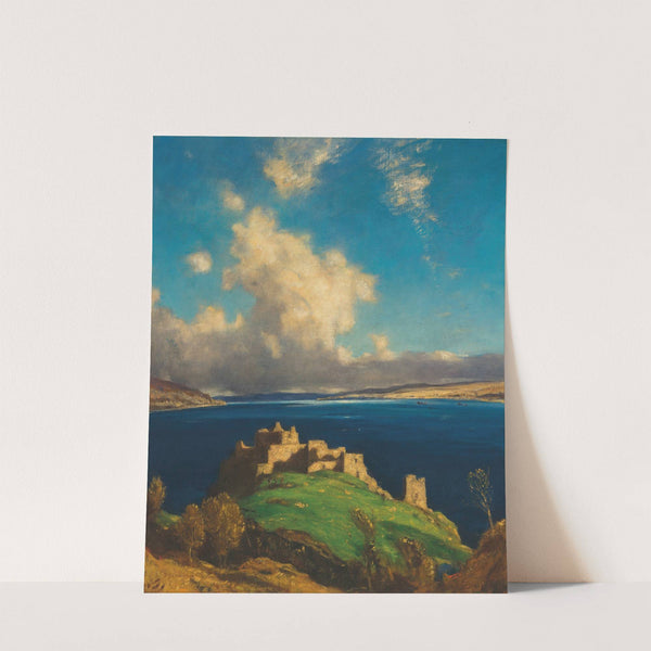 Castle Urquhart and Loch Ness by David Young Cameron