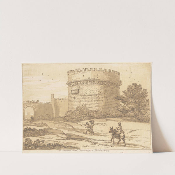 Castle wall by George Knapton