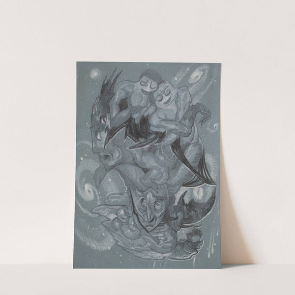 Castor and Pollux (Gemini) by Stanisław Ignacy Witkiewicz