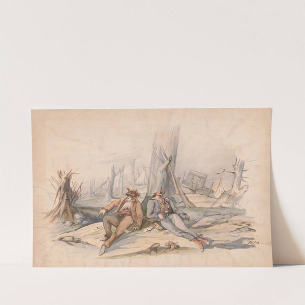 Casualties at Shiloh by Adolph Metzner