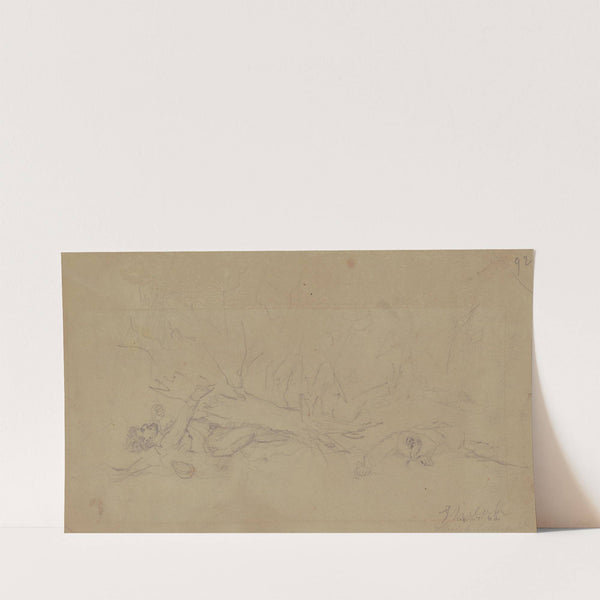 Casualties at Shiloh, Tennessee, April 7, 1862 (1862) by Adolph Metzner