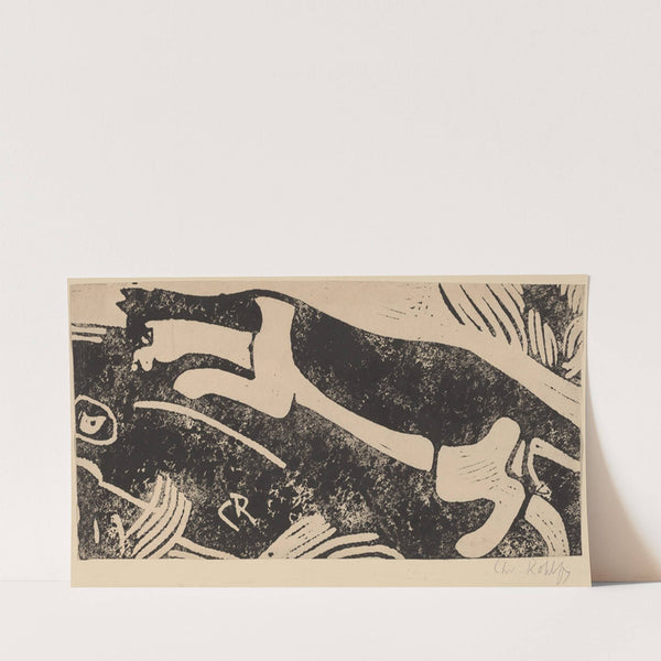 Cat and Mouse (1912-1913) by Christian Rohlfs