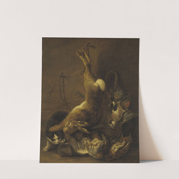 Cat and Still Life with Game by Jan Fyt