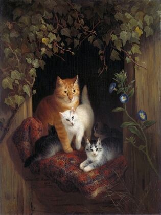 Cat with Kittens