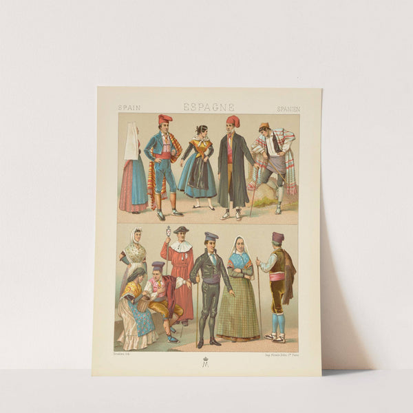 Catalans et Aragonais (1876-1888) by Auguste Racinet