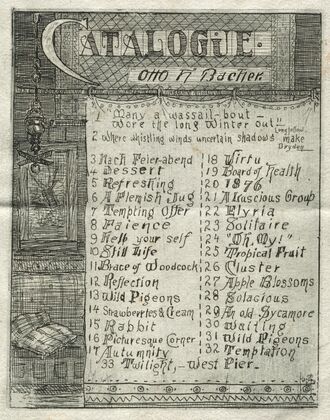 Catalogue (1878)